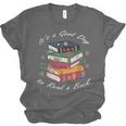 It's a Good Day To Read a Book Floral Stack Tee Unisex Jersey T-Shirt