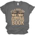 It’s a Good Day To Read a Book Lovers Library Reading Unisex Jersey T-Shirt