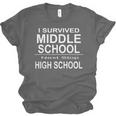 Junior High Graduation Shirt-Middle School Graduation Unisex Jersey T-Shirt