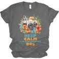 Keep Calm And Remember The 80s Retro Vintage Nostalgia Unisex Jersey T-Shirt Keep Calm And Remember The 80s Retro Vintage Nostalgia Unisex Jersey T-Shirt