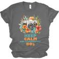 Keep Calm And Remember The 80s Retro Vintage Nostalgia Unisex Jersey T-Shirt Keep Calm And Remember The 80s Retro Vintage Nostalgia Unisex Jersey T-Shirt