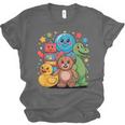 Kidcore Aesthetic Retro Vibes Colorful Cartoon Nostalgia Unisex Jersey T-Shirt