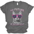 Kids Cool Future Is Bright Kids Graduation Or Birthday Unisex Jersey T-Shirt