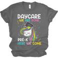 Kids Daycare Graduation Unicorn Last Day Of School Kids Unisex Jersey T-Shirt