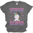 Kids Kindergarten Graduate Unicorn Graduation Unisex Jersey T-Shirt