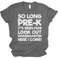 Kids Last Day Pre-K Kindergarten Here I Come Graduation Unisex Jersey T-Shirt