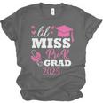 Kids Little Miss Pre-K Grad Preschool Prek Graduation 2025 Unisex Jersey T-Shirt