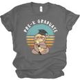 Kids Pre-K Graduate Sloth Cap And Gown Cute Preschool Graduation Unisex Jersey T-Shirt