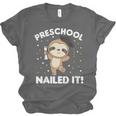 Kids Kids Preschool Nailed It Sloth Graduation Unisex Jersey T-Shirt
