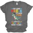 Kids So Long Pre-K Preschool Graduation Kindergarten Here I Come Unisex Jersey T-Shirt
