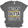 Kids Straight Outta Kindergarten Graduation Unisex Jersey T-Shirt
