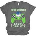 Kindergarten Graduation Level Complete Gamer Class 2024 Kids Unisex Jersey T-Shirt