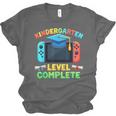 Kindergarten Level Complete Graduation Class 2025 Gamer Boys Unisex Jersey T-Shirt
