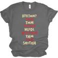 Do You Know The Muffin Man DYKTMM Nostalgia Quote Unisex Jersey T-Shirt