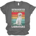 Labrador Retriever Introvert White Lab Unisex Jersey T-Shirt Labrador Retriever Introvert White Lab Unisex Jersey T-Shirt