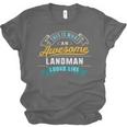 Landman Shirt Awesome Job Occupation Graduation Unisex Jersey T-Shirt