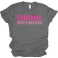 Latina Graduation Educated Latina Chingona With A Masters Unisex Jersey T-Shirt
