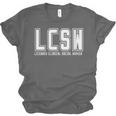 LCSW Licensed Clinical Social Worker Graduation Unisex Jersey T-Shirt