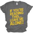 Leave Me Alone – Sarcastic Saying For Introverts Unisex Jersey T-Shirt Leave Me Alone – Sarcastic Saying For Introverts Unisex Jersey T-Shirt