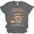 Level Up School Legend Video Game Pixel Art Graduation Unisex Jersey T-Shirt