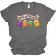 Librarian Let's All Go To The Library Cute Groovy Book Lover Unisex Jersey T-Shirt