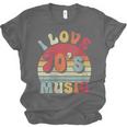 I Love 70's Music Retro Style Nostalgia Cassette 1970s Party Unisex Jersey T-Shirt
