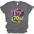 I Love The 70s Vintage Cassette Roller Vinyl Nostalgia 70s Unisex Jersey T-Shirt