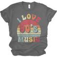 I Love 90's Music Retro Style Nostalgia Cassette 1990s Party Unisex Jersey T-Shirt