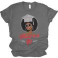 Master Degree Graduation Gifts Black Girl Unisex Jersey T-Shirt