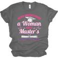 Master University Degree Master Graduation Party Girl Unisex Jersey T-Shirt