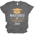 Mastered It 2024 Masters Degree Graduation Graduate Mba Unisex Jersey T-Shirt
