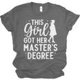 Masters Degree Art For Women Girls Masters Degree Graduation Unisex Jersey T-Shirt