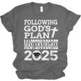 Masters Degree Graduation 2025 Christian MSW MPH MBA Unisex Jersey T-Shirt
