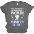 Masters Degree Graduation Art For Women Girls Masters Degree Unisex Jersey T-Shirt