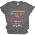 Masters Degree Graduation MPH Social Work Unisex Jersey T-Shirt