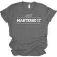 Masters Degree Shirt Graduation Grads Graduates Unisex Jersey T-Shirt