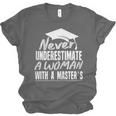 Master's Graduation Shirt For Women With Masters Degree Unisex Jersey T-Shirt