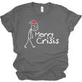 Merry Crisis Christmas Introvert Unisex Jersey T-Shirt