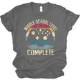 Middle School Level Complete Gamer Class Of 2024 Graduation Unisex Jersey T-Shirt