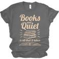 Mindfulness Reading Book Nerd Book Lover Bookworm Introverts Unisex Jersey T-Shirt