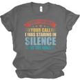 I Missed Your Call i Was Staring In Silence Introvert Unisex Jersey T-Shirt
