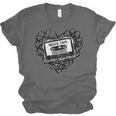 Mixed Tape Emotions Music Lover Nostalgia Quote Unisex Jersey T-Shirt