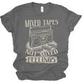Mixed Tapes Not Feelings Nostalgia Retro Cassette Tape Unisex Jersey T-Shirt Mixed Tapes Not Feelings Nostalgia Retro Cassette Tape Unisex Jersey T-Shirt