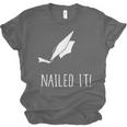 Nailed It Shirt Cute Graduation Grad Cap Unisex Jersey T-Shirt