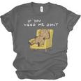 If You Need Me Don’t Introvert Capybara Sarcastic Unisex Jersey T-Shirt