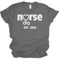 New Nurse Est 2018 Nursing School Graduation Unisex Jersey T-Shirt