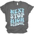 Next Stop High School Elementary School Graduation 2025 Unisex Jersey T-Shirt