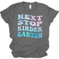 Next Stop Kindergarten Groovy Graduation Last Day Of School Unisex Jersey T-Shirt