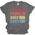 No People Only Cats Introvert Unisex Jersey T-Shirt No People Only Cats Introvert Unisex Jersey T-Shirt