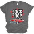 Nostalgia 1950s Sock Hop Dance Unisex Jersey T-Shirt